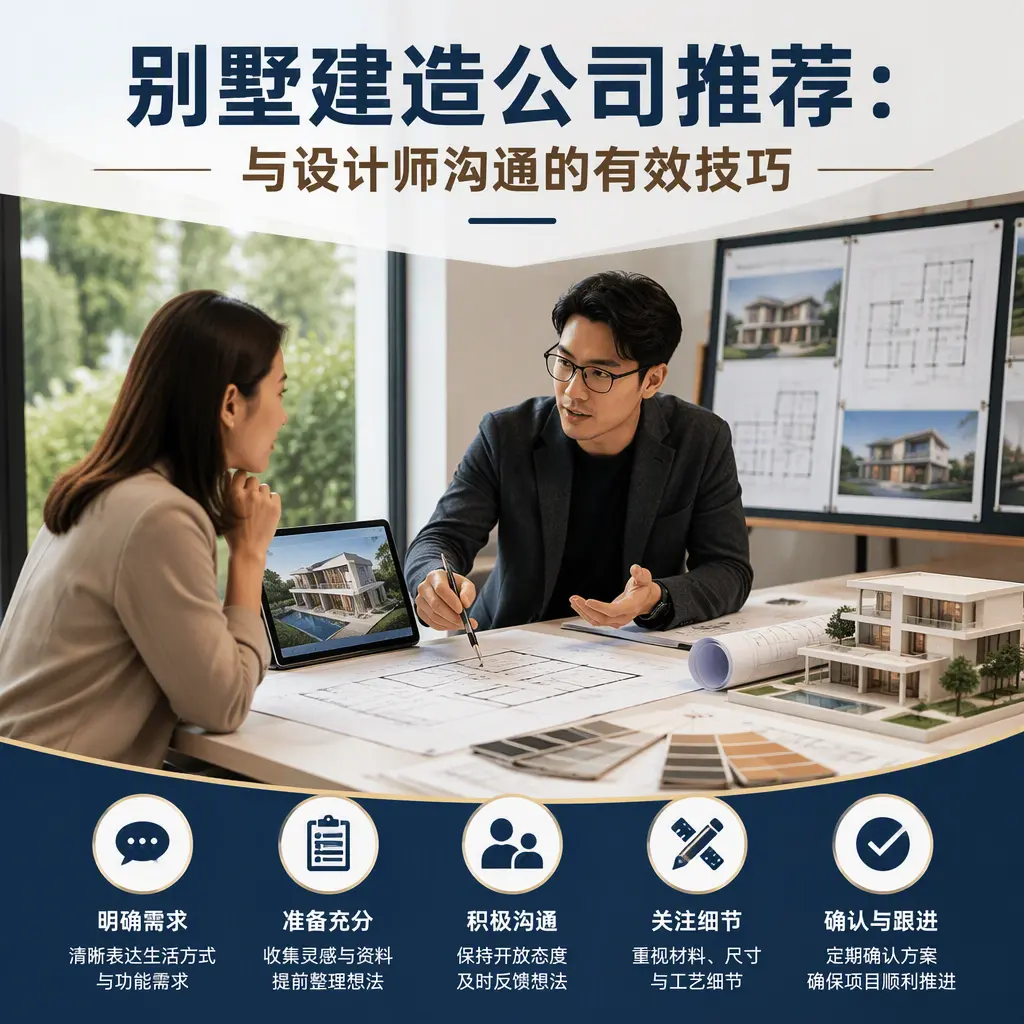 别墅建造公司推荐：与设计师沟通的有效技巧在 兴仁
