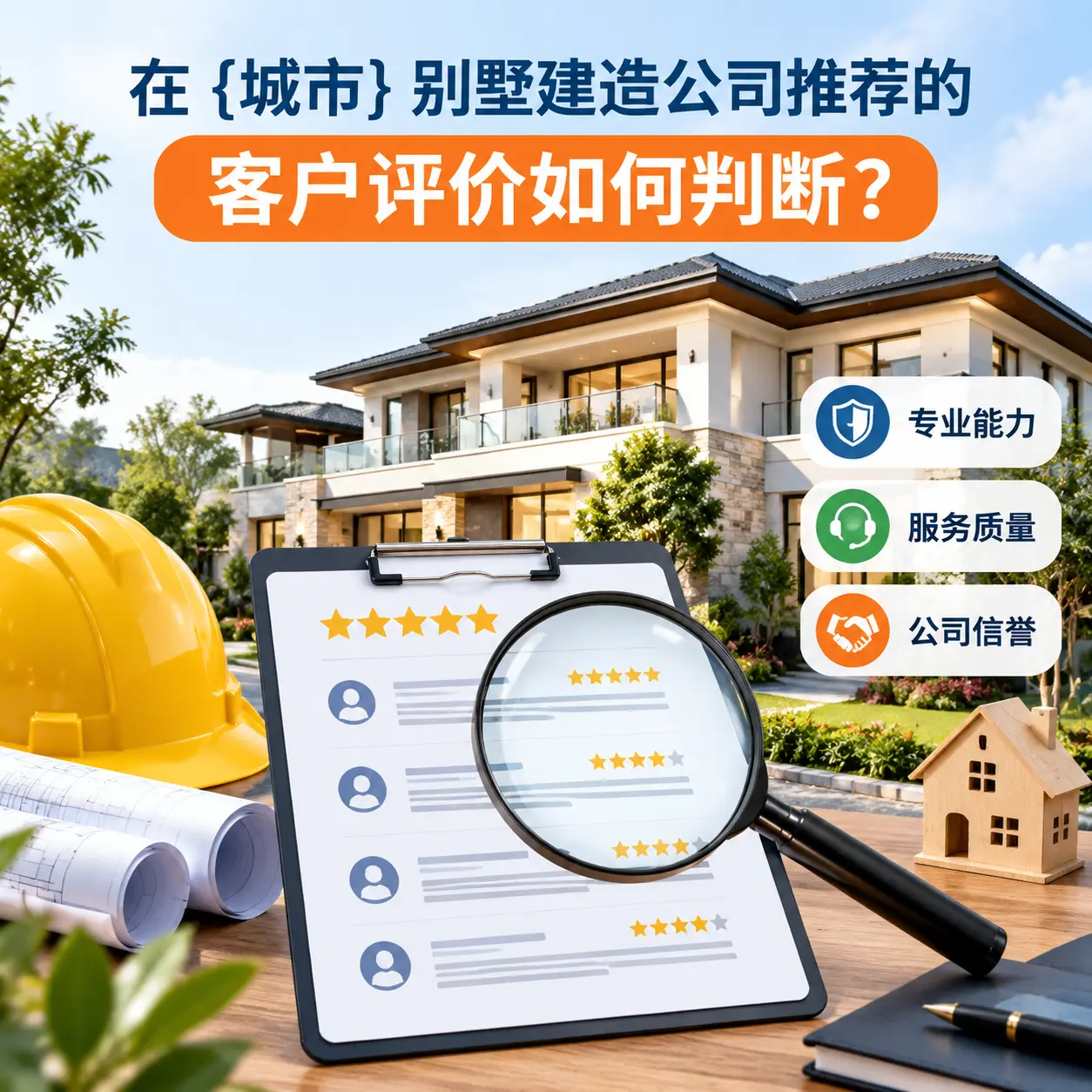 在 兴仁 别墅建造公司推荐的客户评价如何判断?