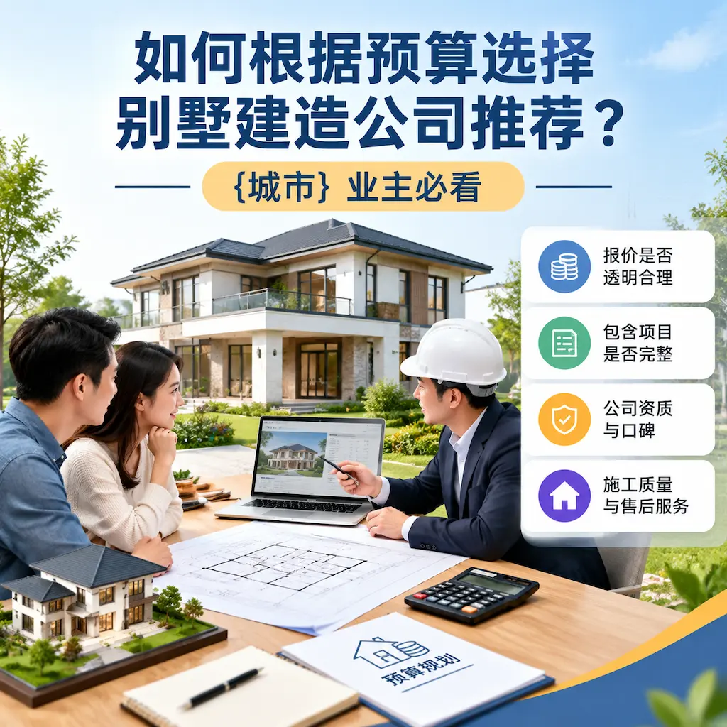 如何根据预算选择别墅建造公司推荐? 兴仁 业主必看