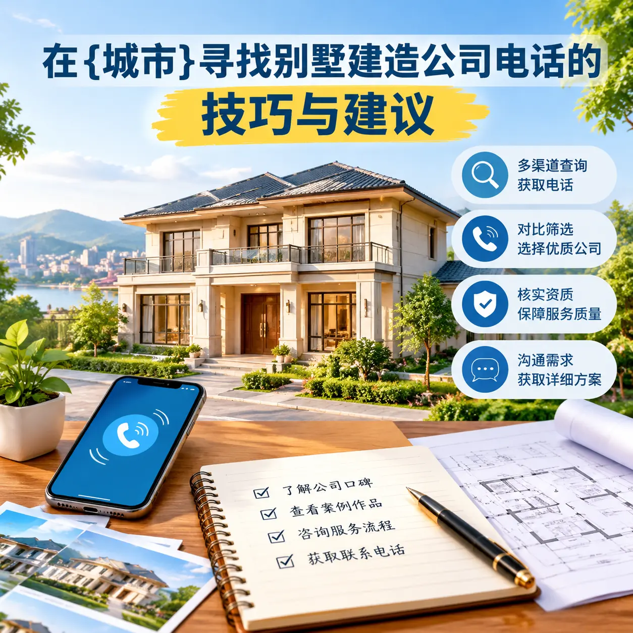 在兴仁寻找别墅建造公司电话的技巧与建议